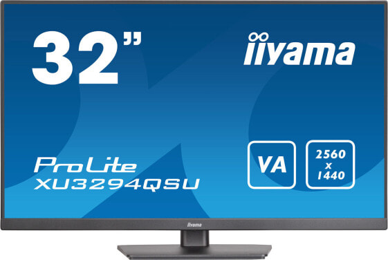 Монитор iiyama XU3294QSU-B1 32" VA HDMI+DP+2xUSB
