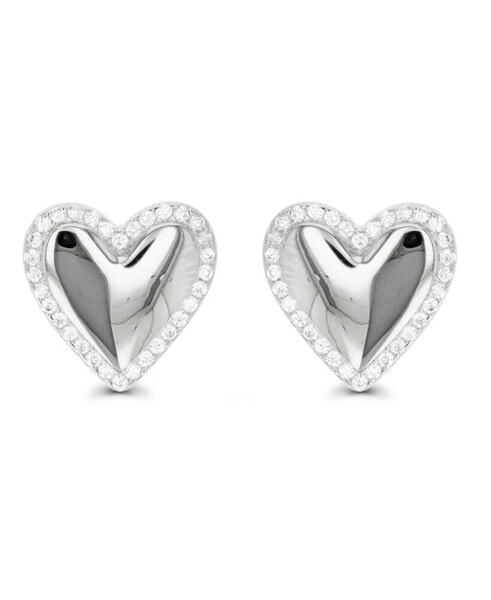 Серьги Macys Heart Stud