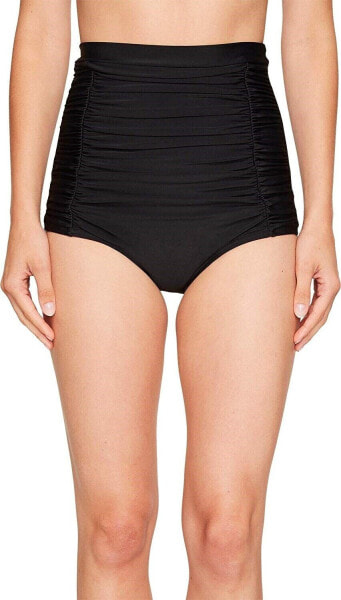 Unique Vintage 170589 Womens Monroe Bikini Bottom Swimwear Black Size X-Large