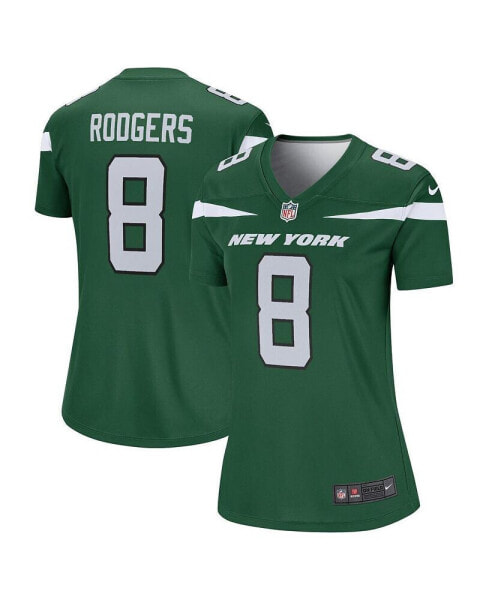Women's Aaron Rodgers Gotham Green New York Jets Legend Player Jersey