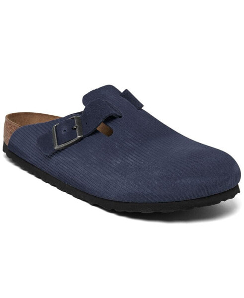 Сандалии Birkenstock Boston Suede Clogs