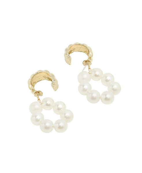 Women's Snowball Drop Earrings