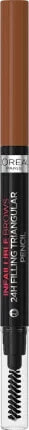 Augenbrauenstift Infaillible Brows 24h Filling Triangular 3.0 Brunette, 1 ml