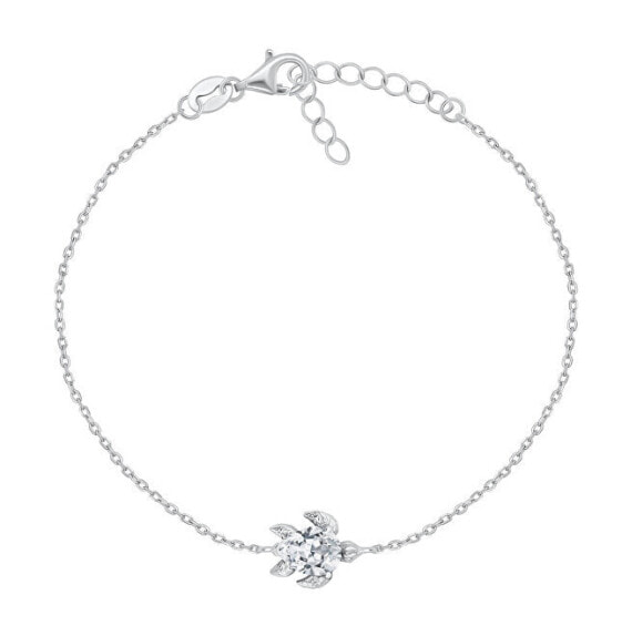 Charming silver turtle bracelet BRC122W