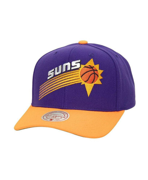 Men's Purple, Orange Phoenix Suns Soul XL Logo Pro Crown Snapback Hat