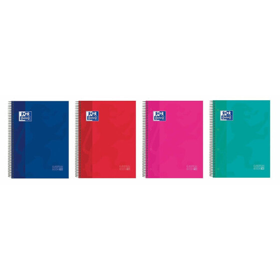 ноутбук Oxford European Book 10 микроперфорированная Разноцветный A4 5 Предметы