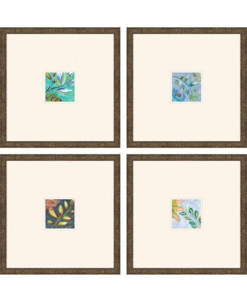 Botanical I Framed Art, Set of 4