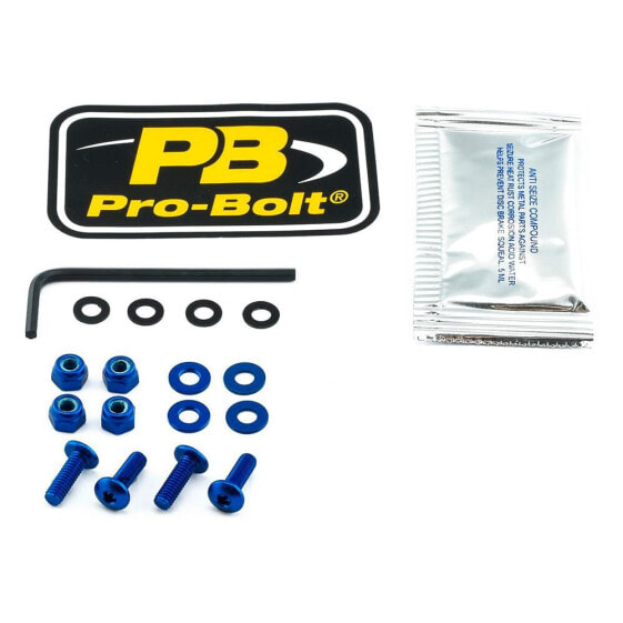 PRO BOLT SCR 4/NU SK412B Windshield Screws