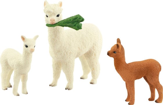 Игровой набор Schleich Alpaca family Wild Life (Дикая природа)