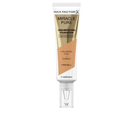 MIRACLE PURE foundation SPF30 #70-warm sand 30 ml