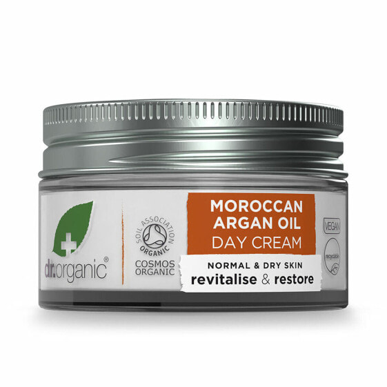 Питательный дневной крем Moroccan Argan oil Dr.Organic Argán 50 ml