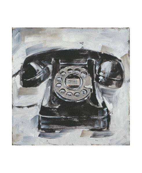 Ethan Harper Retro Phone I Canvas Art - 15.5" x 21"