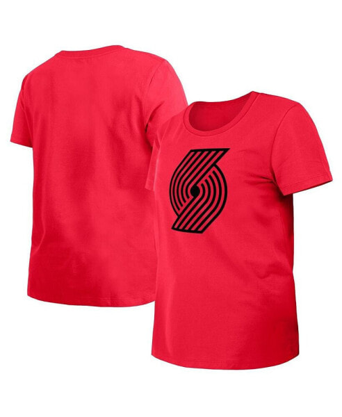 Women's Red Portland Trail Blazers 2023/24 City Edition T-shirt
