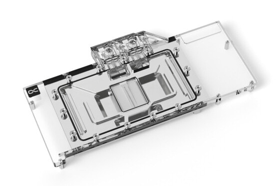 Alphacool 13458 - Water block + Backplate - Acrylic - Aluminium - Black - Grey - Silver - Transparent - 1/4" - 3-pin - Graphics card
