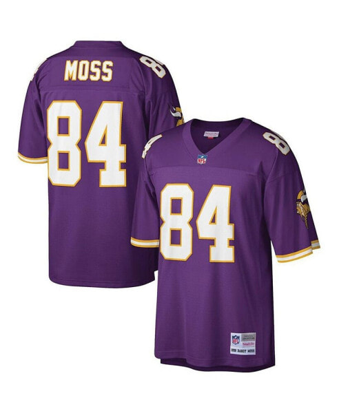 Men's Randy Moss Purple Minnesota Vikings Big and Tall 1998 Retired Player Replica Jersey