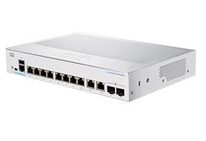 Cisco CBS350-8T-E-2G-EU - Managed - L2/L3 - Gigabit Ethernet (10/100/1000)