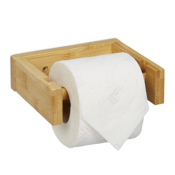 Toilettenpapierhalter Bambus