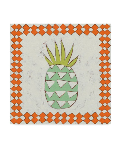 Chariklia Zarris Pineapple Vacation I Canvas Art - 15" x 20"