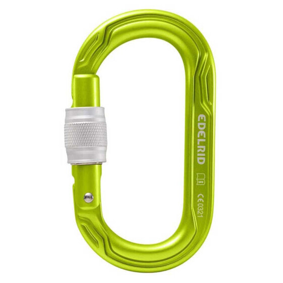 EDELRID Oval Power 2500 Screw Snap Hook