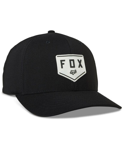 Men's Black Shield Tech Flex Hat