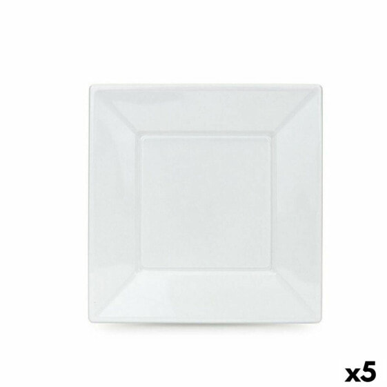 Посуда и кухонные принадлежности Algon Набор многоразовых тарелок Белый Пластик 23 x 23 x 1,5 cm (36 штук)
