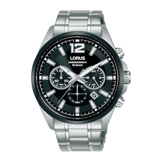 Мужские часы Lorus RT381JX9 Чёрный Серебристый