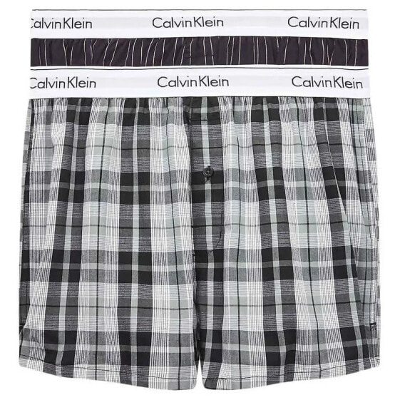 CALVIN KLEIN UNDERWEAR Slim boxers 2 units