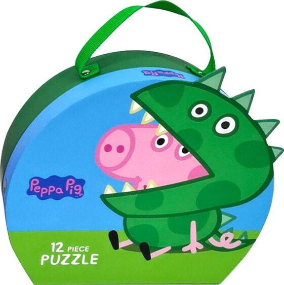Barbo Toys Puzzle w Walizce George 12 el.