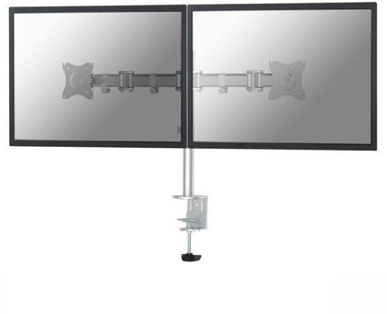 Neomounts Uchwyt biurkowy na 2 monitory 10" - 27" (NM-D135DSILVER)