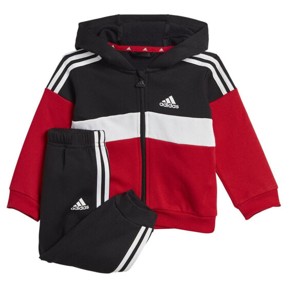 ADIDAS Tiberio 3 Stripes Colorblock Fleece Set