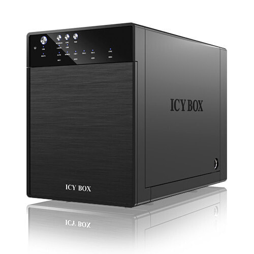 Жесткий диск ICY BOX IB-3640SU3 - SATA - 3.5" - USB 3.2 Gen 1 (3.1 Gen 1) Type-B - 5 Gbit/s - Черный