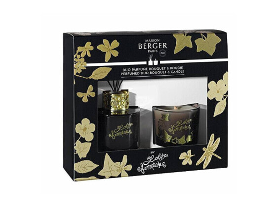 Gift set Lolita Lempicka diffuser 80 ml + candle 80 g black