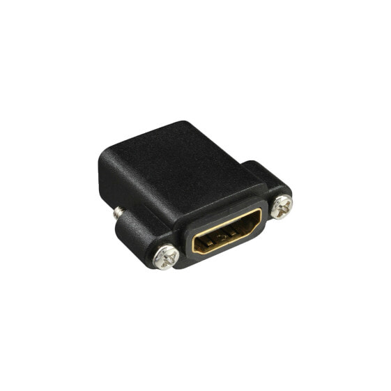 InLine HDMI Adapter Type A female / A female gold plated with flange - 4K2K