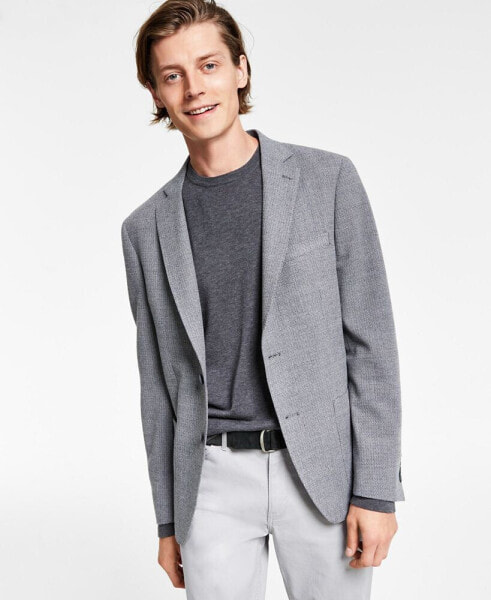 Men’s Slim-Fit Wool Textured Sport Coat
