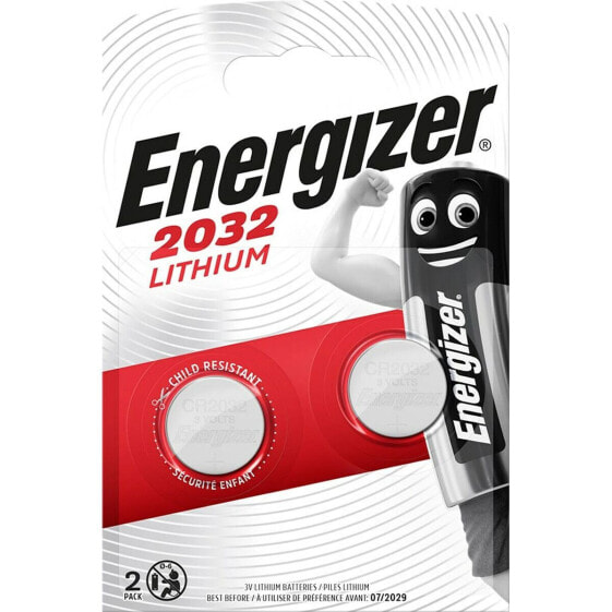 Батарейки Energizer CR2032 3 V (2 штук)