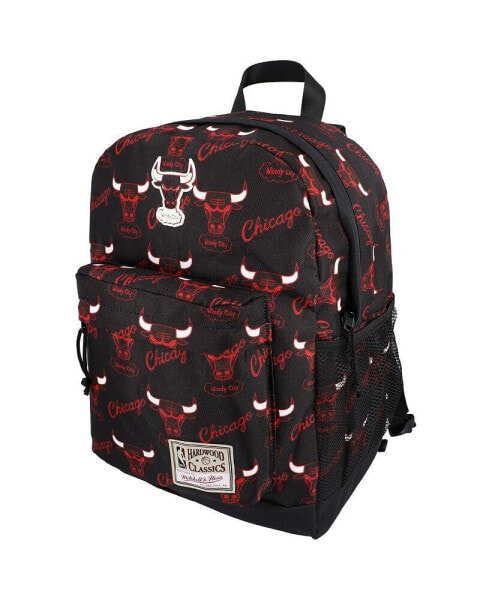 Men's and Women's Chicago Bulls Distressed Hardwood Classics Team Logo Backpack