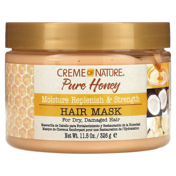 Pure Honey, Moisture Replenish & Strength Hair Mask, 11.5 oz (326 g)