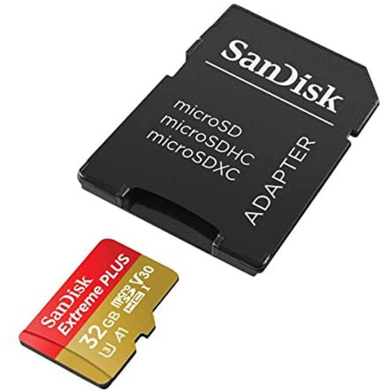 Карта памяти микро-SD с адаптером SanDisk SDSQXBG-032G-GN6MA