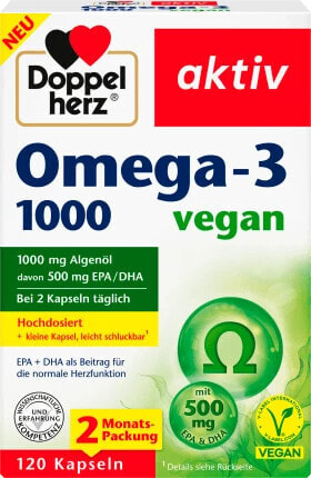 Omega-3 1000 Kapseln 120 St, 85,9 g