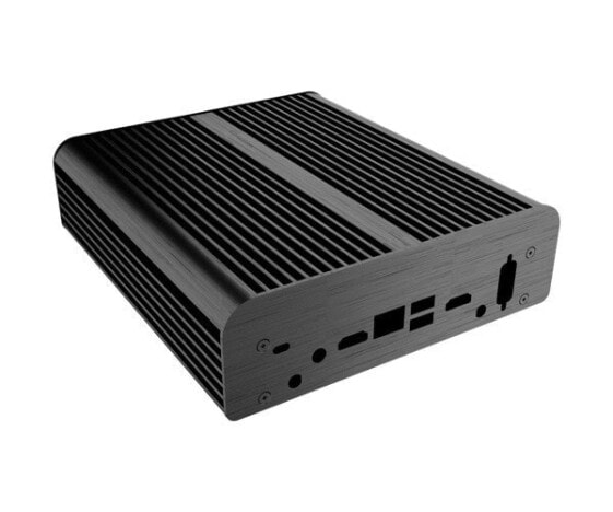 Akasa Newton S7D - Small Form Factor (SFF) - PC - Aluminum - Black - UCFF - Home/Office