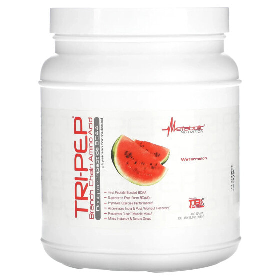 Tri-Pep, Branch Chain Amino Acid, Watermelon, 14.1 oz, (400 g)