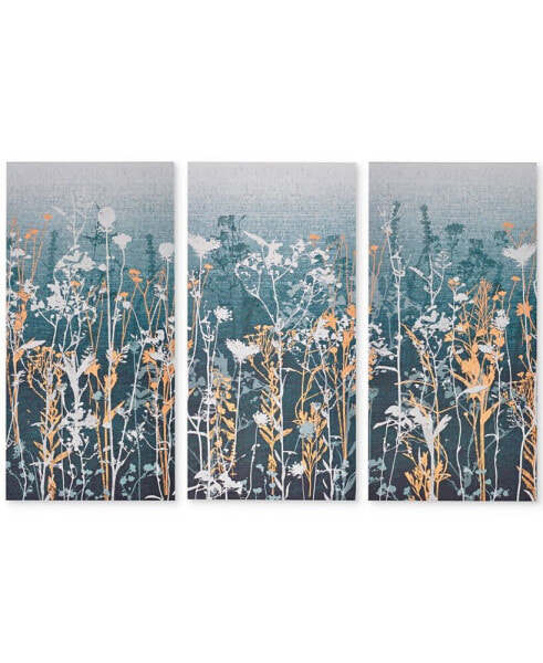 Wildflower Meadow Wall Art, Set of 3