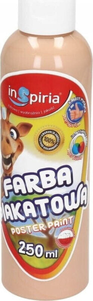 SCHEMAT Farba plakatowa cielista 250ml