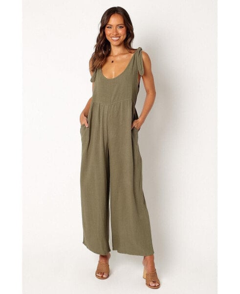 Women's Ayla Linen Jumpsuit