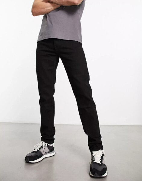 Dr Denim Clark slim jeans in black