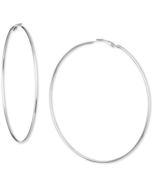 Large 2" Gold Tone Wire Hoop Earrings, Created for Macy's