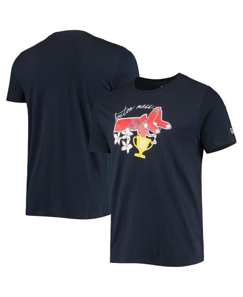 Men's Navy Boston Red Sox City Cluster T-shirt