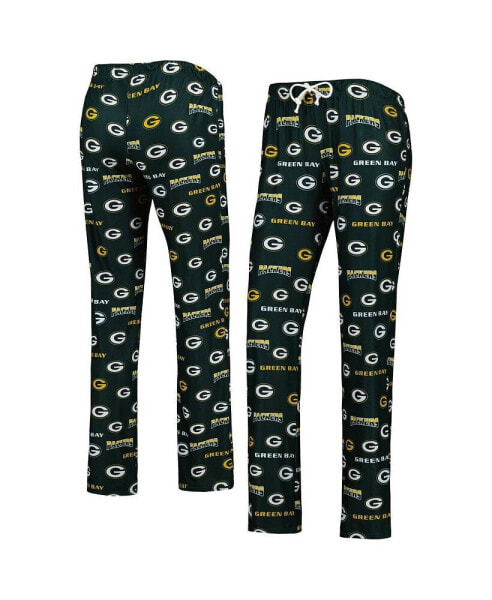 Брюки спортивные женские Concepts Sport Green Green Bay Packers Breakthrough