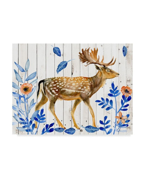 Melissa Wang Dear Deer I Canvas Art - 15" x 20"