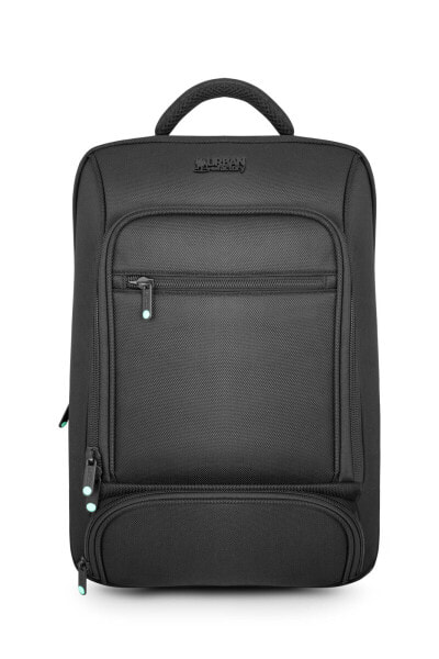 Mixee Laptop Backpack 15.6" Black - Unisex - 39.6 cm (15.6") - Notebook compartment - Fabric
